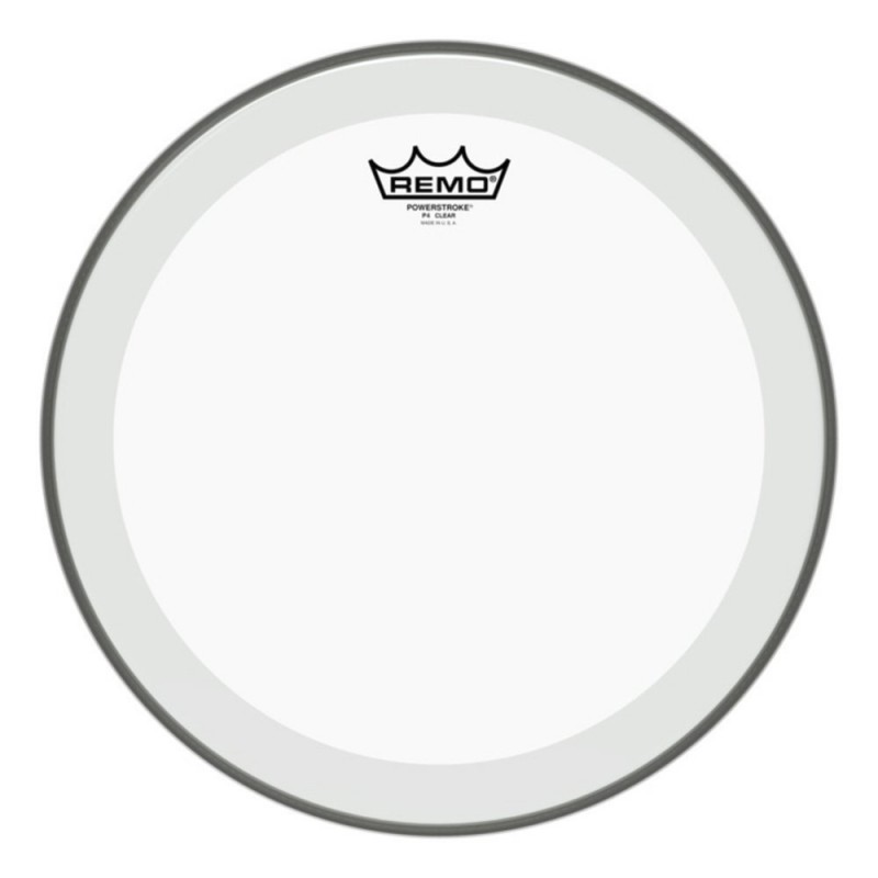 Remo 7172418 Naciągi Powerstroke 4 Transparent Bassdrum